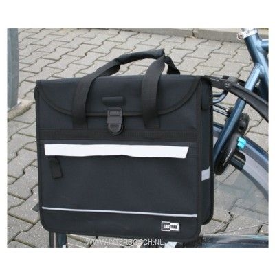 Fahrradtasche Shopper 17L, schwarz